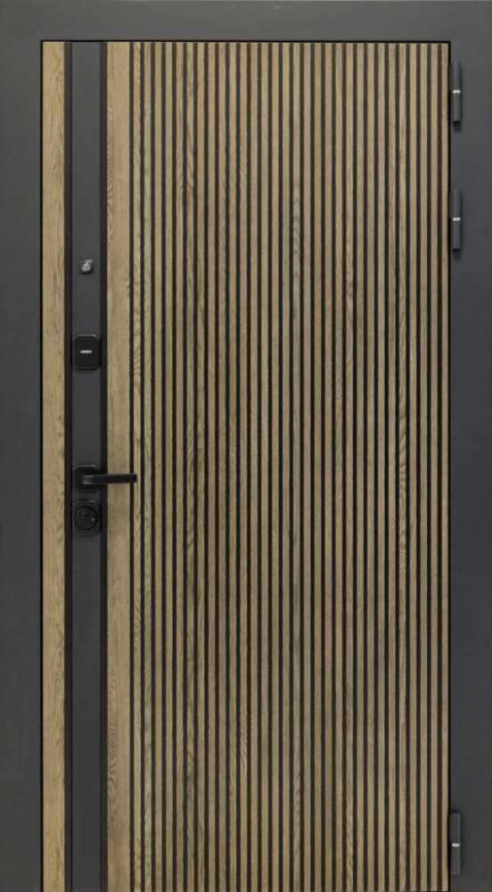 Входная дверь ДвериПРО Росна ФЛЗ-603 Бетон снежный DPRO222637 внешняя сторона